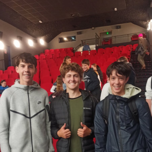 Arthur et Malo avec le compétiteur Finn