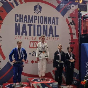 Notre compétitrice sur le podium