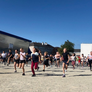 Course des élèves de primaire